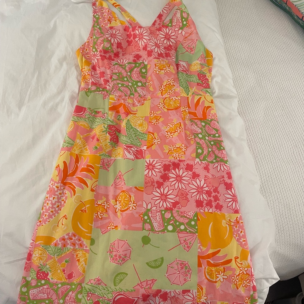 Lilly Pulitzer Colorful Patchwork Sundress